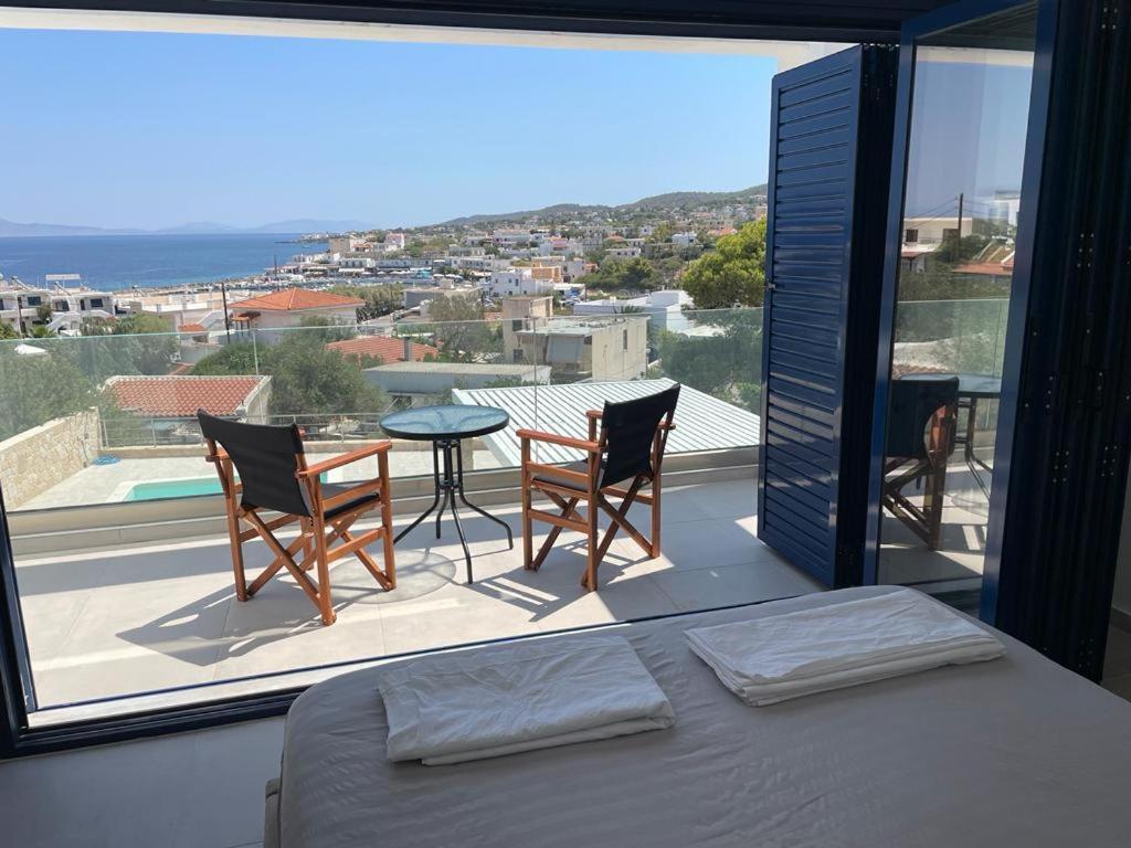 Souvala /Aegina. Excellent Location Luxury Villa. Vathí Buitenkant foto